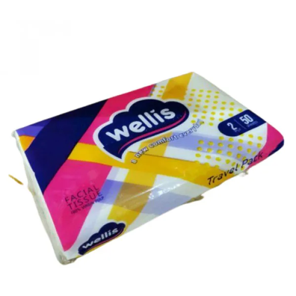 WELLIS FACIAL SOFTPACK 50'S