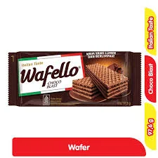 WAFELLO WAFER COKELAT 97,6G