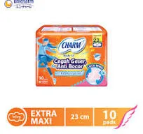 PEMBALUT CHARM MAXI WING 10P