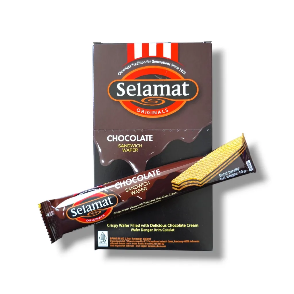 SELAMAT WAFER COKLAT 10G