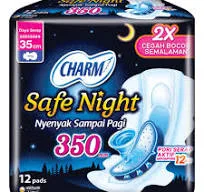 PEMBALUT CHARM NIGHT 35cm W 12p
