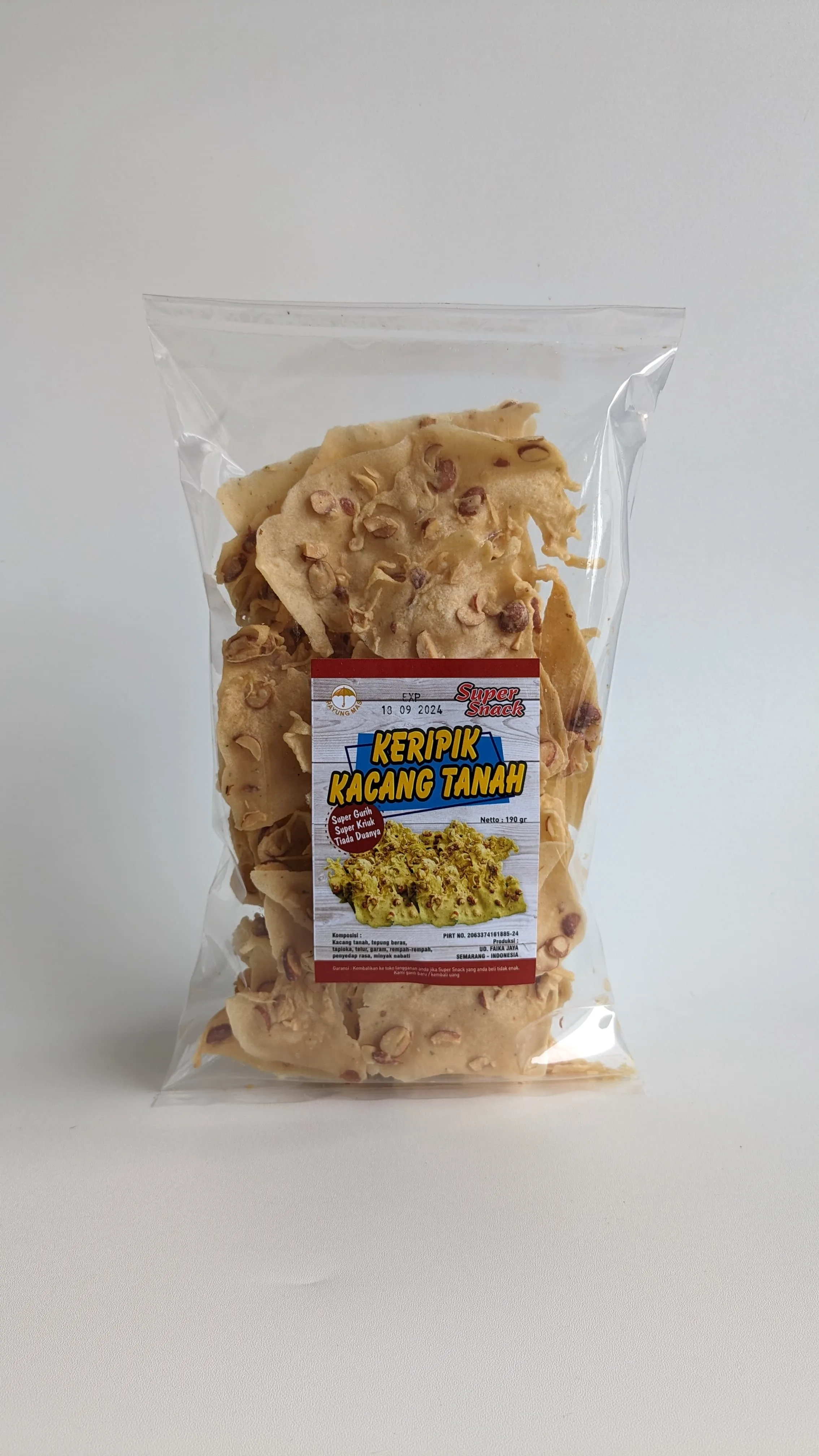 SUPER SNACK KERIPIK KACANG TANAH
