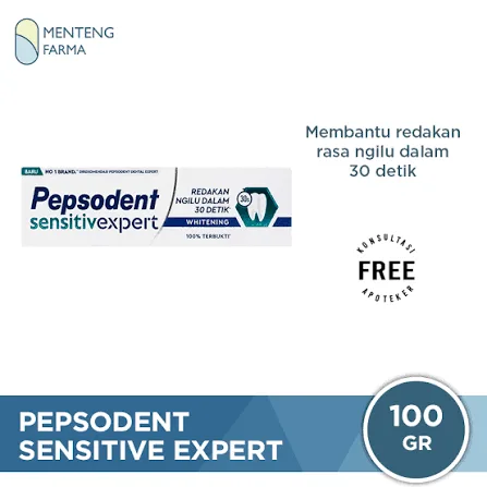 SIKAT GIGI SENSITIVE WHITENING 100GR