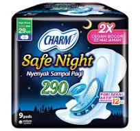 PEMBALUT CHARM NIGHT 29CM W 9P